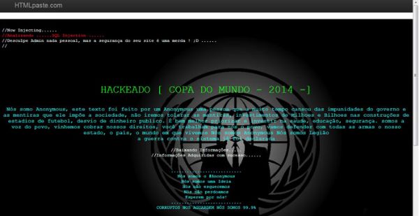 Hackers derrubam site da Prefeitura de Vrzea Grande pela segunda vez