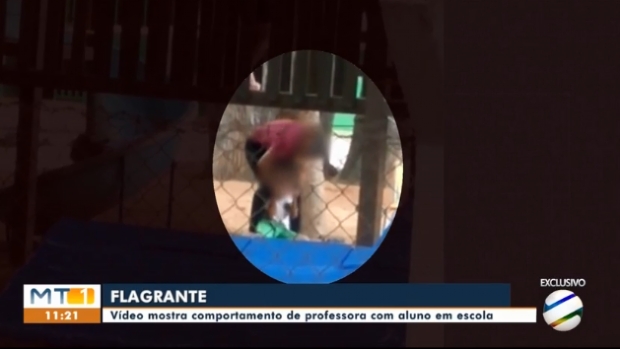 Professora  demitida aps ser filmada agredindo aluno de seis anos;  veja vdeo 