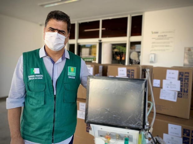 Ministrio da Sade atende pedido de Emanuelzinho e manda 20 respiradores para Cuiab