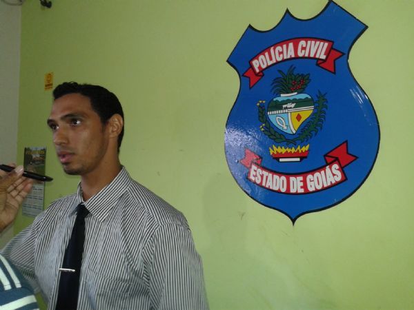 delegado Ricardo Galvo apresentou os suspeitos do assassinato