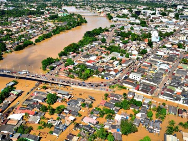 Ao todo, mais de 71 mil pessoas foram atingidas pela cheia do Rio Acre em Rio Branco
