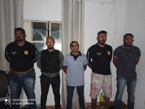 Polcia prende PMs e comparsas com roupas da PJC que planejavam assalto a comit de candidata