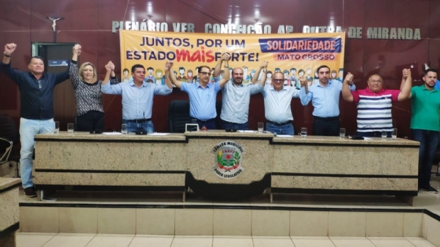Partido Solidariedade trabalha filiaes e planeja eleger quatro vereadores em Cuiab