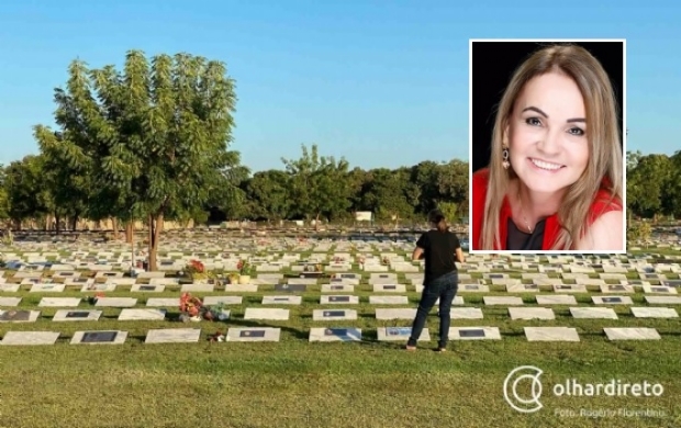 Servidora aposentada da AL morre vtima de Covid-19 e  enterrada em Cuiab