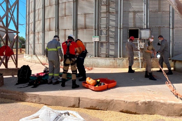 Trabalhador de 39 anos morre aps cair em poo de silo