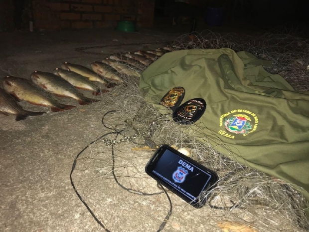 Polcia apreende 30 kg de pescado irregular na regio de Bonsucesso