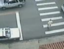Idoso  atropelado por moto ao atravessar na faixa de pedestres