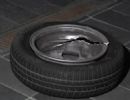 Pedra destri pneu do carro de jornalista