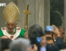 Papa usa, pela primeira vez, a plataforma mvel do Vaticano