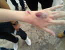 Violncia Policial em Manifestao Pacfica dos Estudantes da UFMT por Moradia 06 de maro