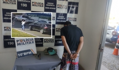 Mulher tem Honda HRV roubado por dois suspeitos armados no Santa Rosa