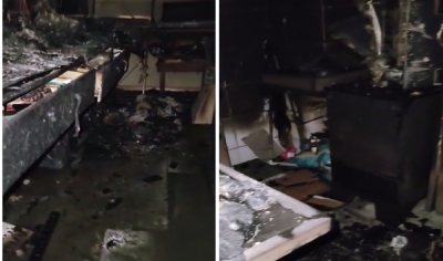 “Minha casa era meu sonho”, lamenta moradora que teve apartamento destruído por incêndio em VG