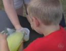 Menino de seis anos vende limonada para pagar tratamento de cncer do pai nos EUA