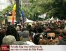 Parada Gay Leva Milhares De Pessoas s Ruas De So Paulo